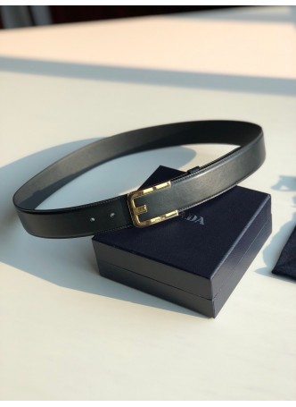 PRADA LEATHER BELT FOR MEN